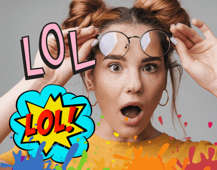 A meme of a girl with a wow expression on her face